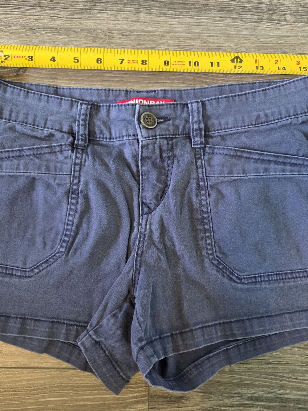 UNIONBAY Women's Blue Shorts - Picture 4 of 5